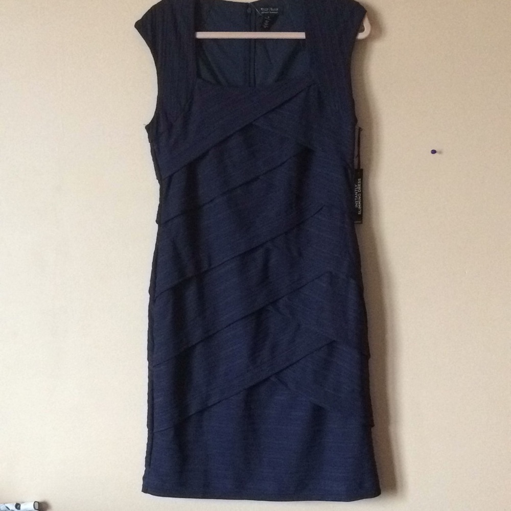 Navy blue party dress